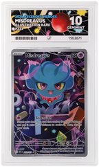 Misdreavus 233/217 Ascended Heroes Illustration Rare ACE 10 Gem Mint graded card