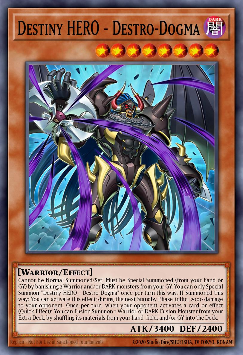 Destiny HERO - Destro-Dogma – BETB-EN021 | Beyond the Brave | Starlight Rare