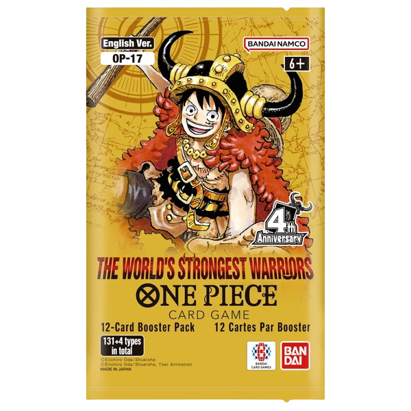 One Piece Card Game OP-17 The World's Strongest Warriors Booster Pack – English