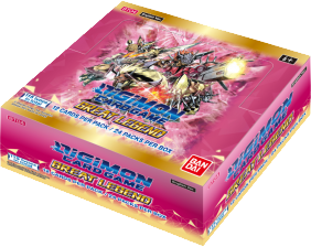 Digimon Card Game - Great Legend Booster Display BT04 (24 Packs)