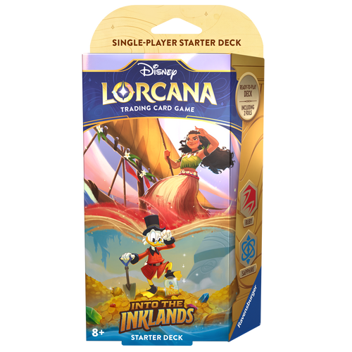Disney Lorcana Into the Inklands Starter Set - Moana and Scrooge McDuck