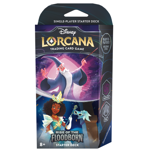 Disney Lorcana Rise of the Floodborn Starter Set - Merlin & Tiana