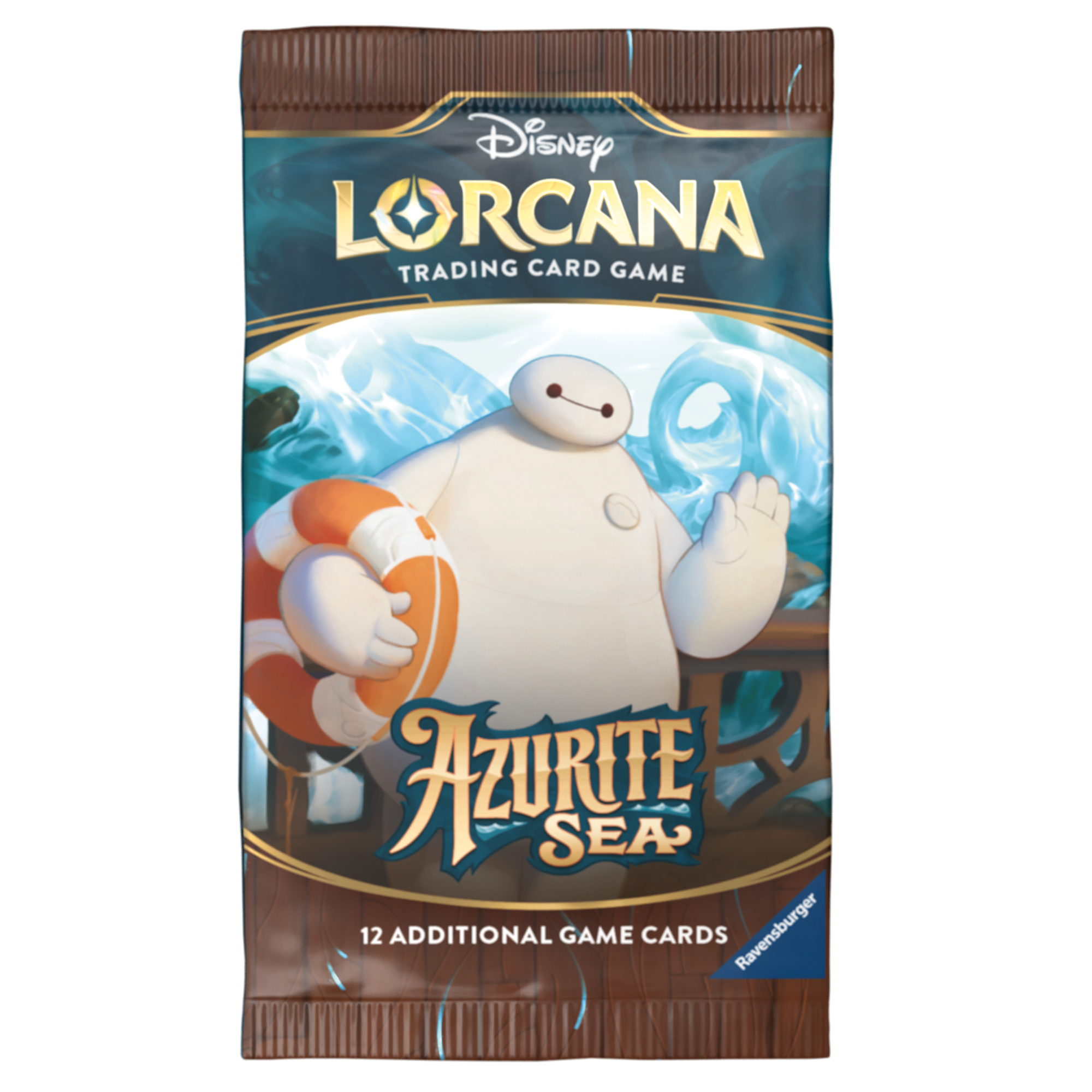 Disney Lorcana Azurite Sea Booster Pack (12 Cards)