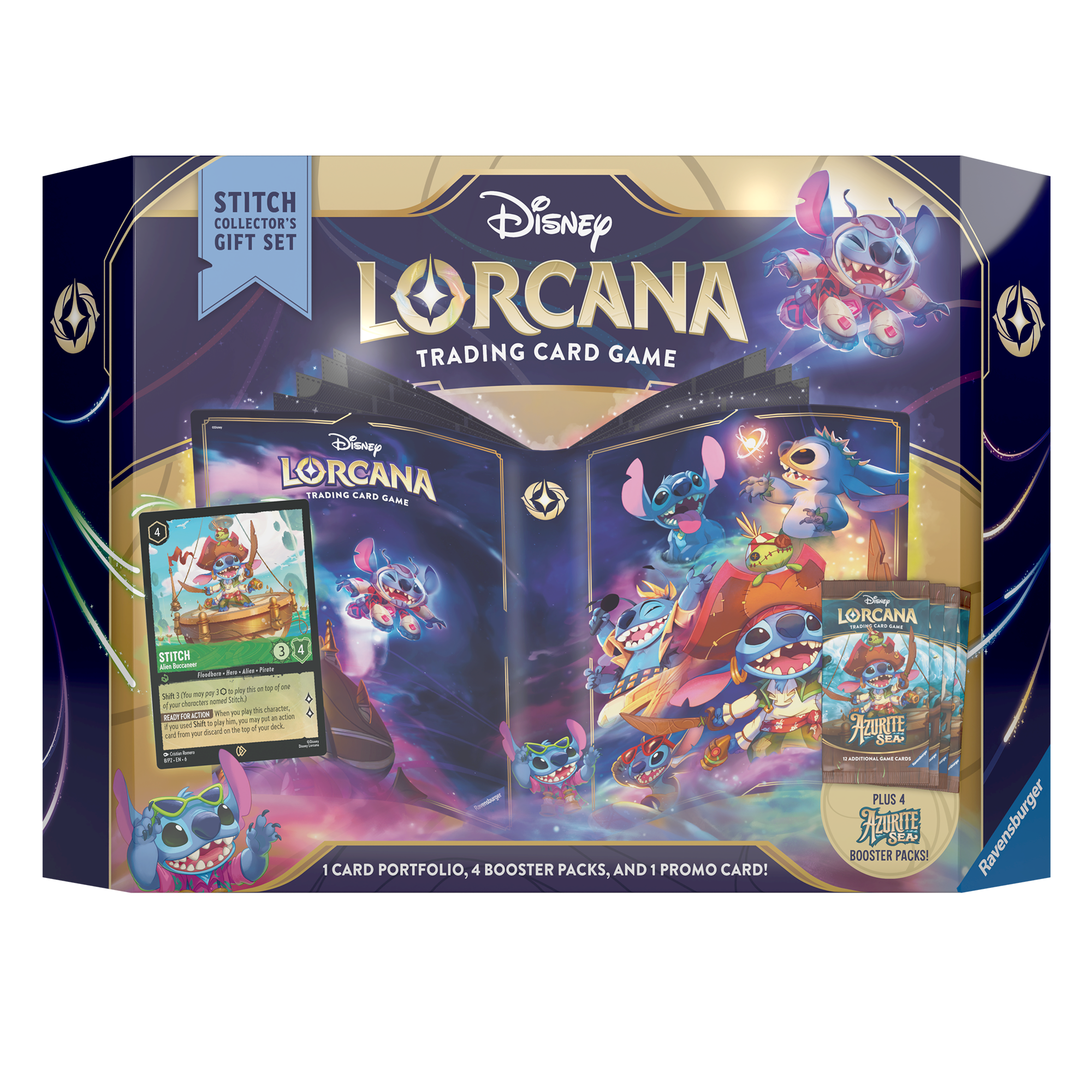 Disney Lorcana Azurite Sea - Stitch Collectors Gift Set
