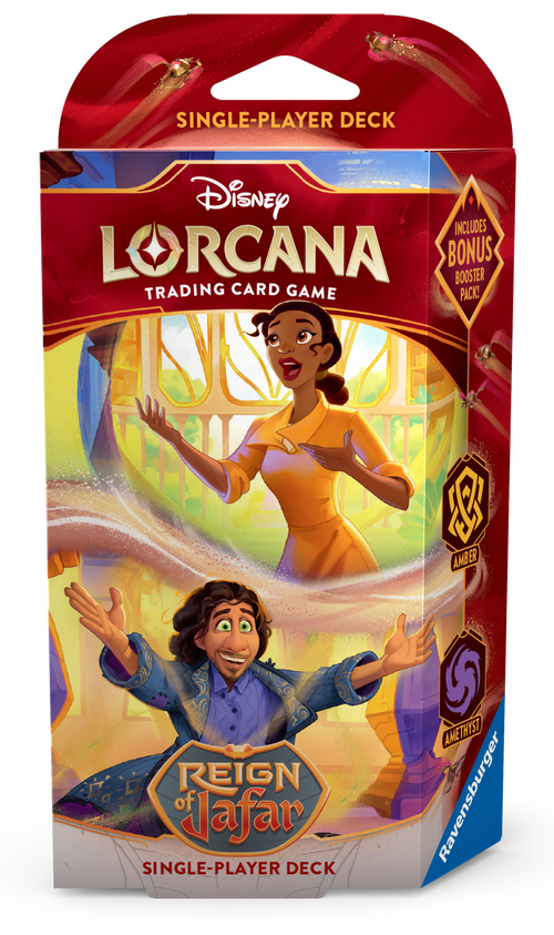 Disney Lorcana Reign of Jafar Starter Deck - Tiana and Bruno