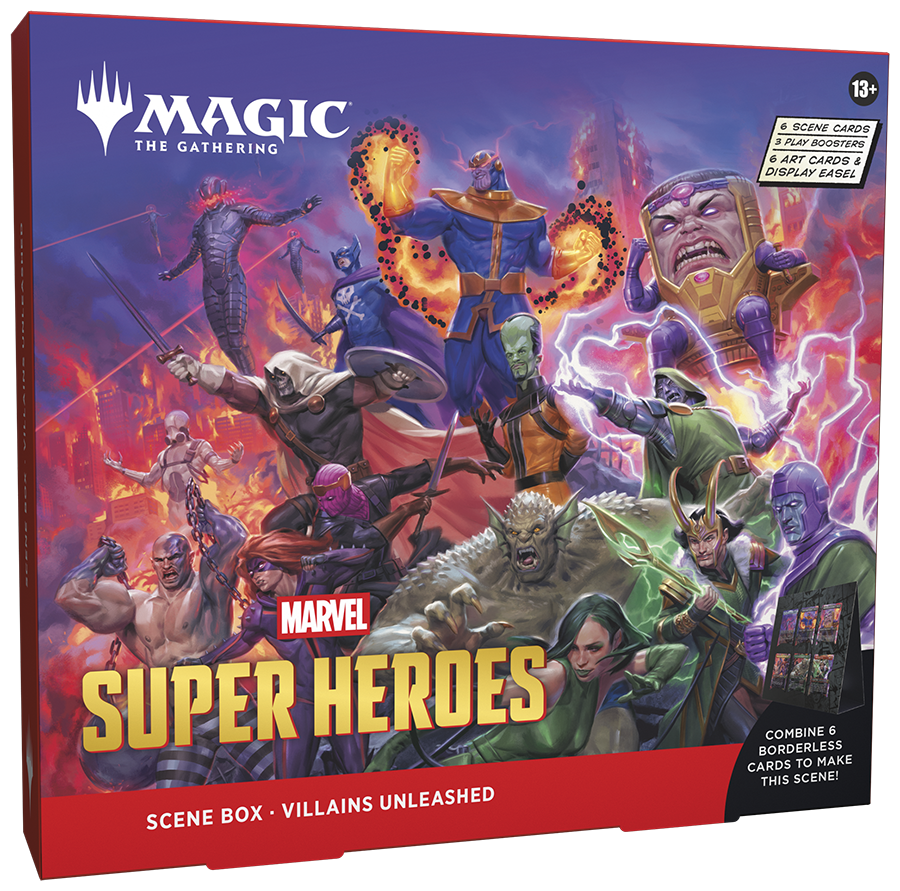 Magic: The Gathering: Marvel Super Heroes - Scene Box - Villains Unleashed
