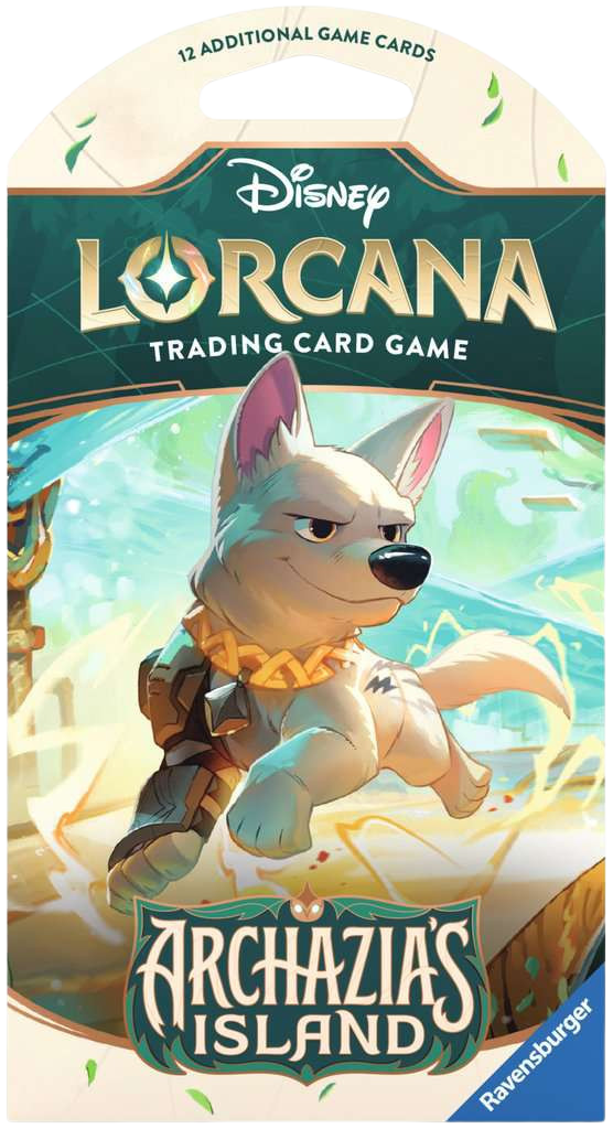 Disney Lorcana Archazia's Island Sleeved Booster Pack (12 Cards)