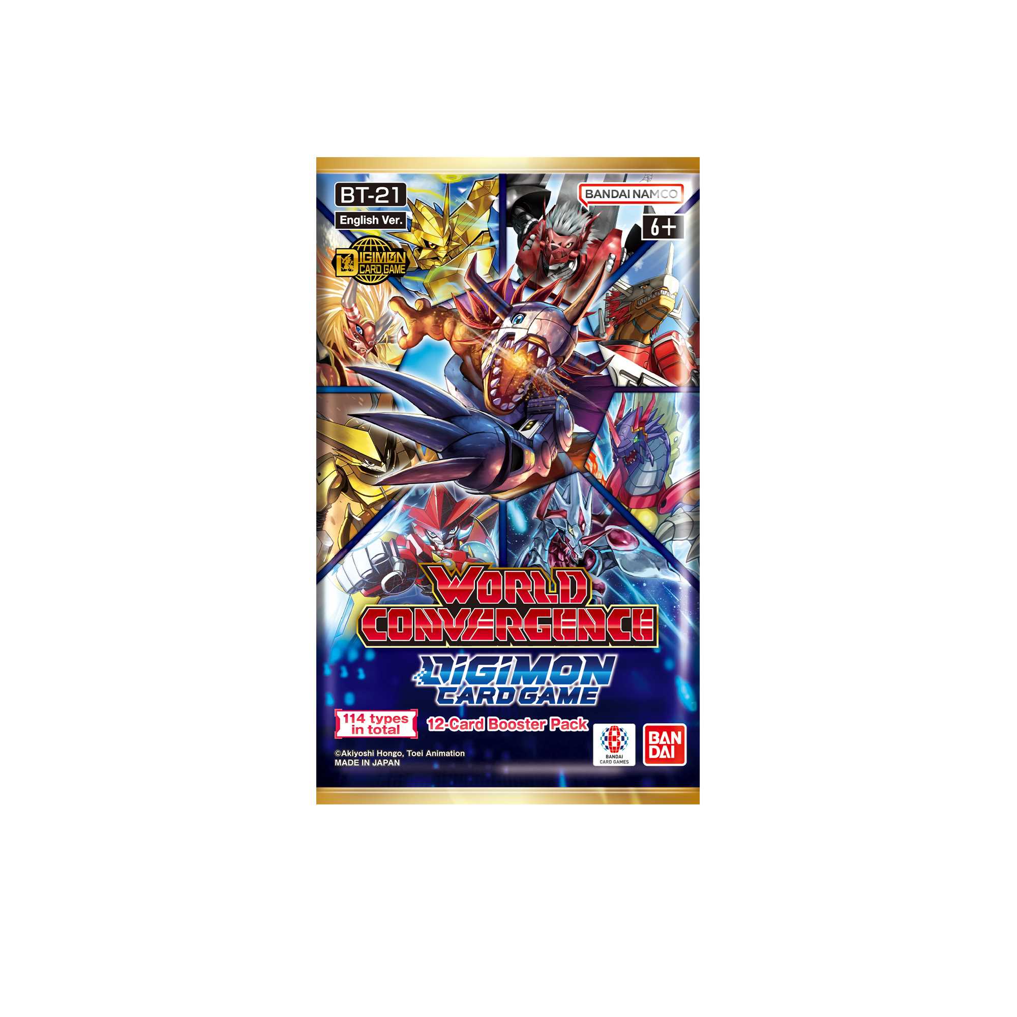 Digimon Card Game: Booster Box - World Convergence (BT21)