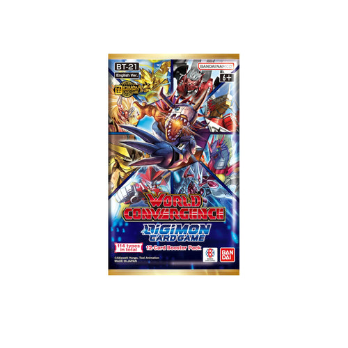Digimon Card Game: Booster Box - World Convergence (BT21)