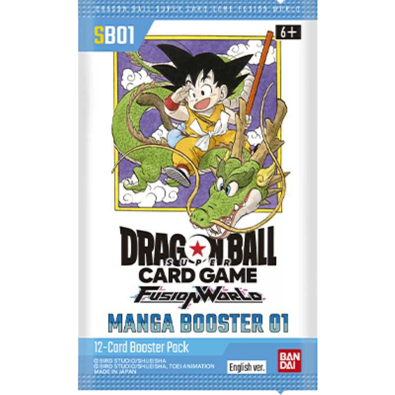 Dragon Ball Super CG: Fusion World - Manga Booster Box 01