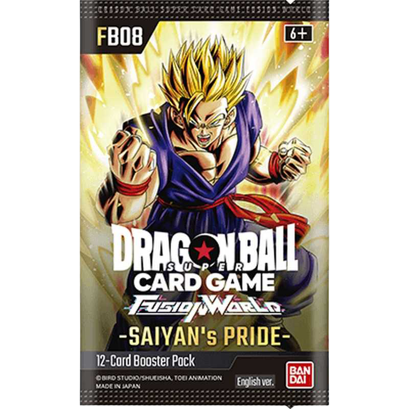 Dragon Ball Super CG: - Fusion World 08 (FB08) - Single Booster Pack