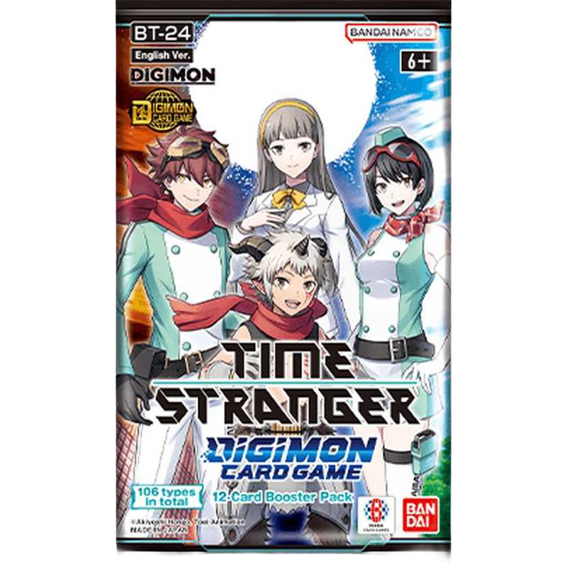 Digimon Card Game: - Time Stranger (BT-24) - Single Booster Pack