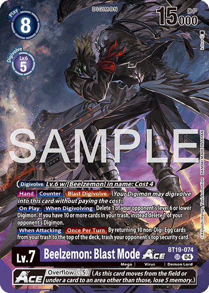 Digimon Card Game LM-06 Billion Bullet Limited Card Pack – English