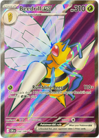 Beedrill ex 098/086 – Ultra Rare (Full Art) – Chaos Rising – NM