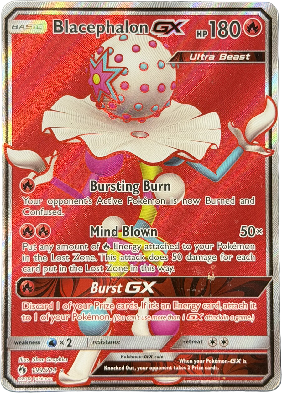 Blacephalon GX 199/214 – Ultra Rare (Full Art) – Lost Thunder – MP