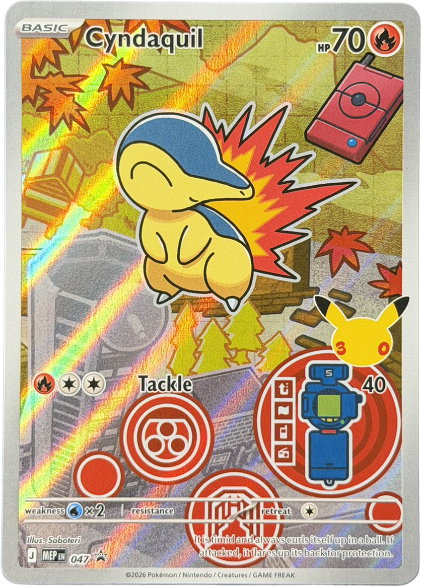 Cyndaquil MEP047 – Promo – Mega Evolution Promos – NM