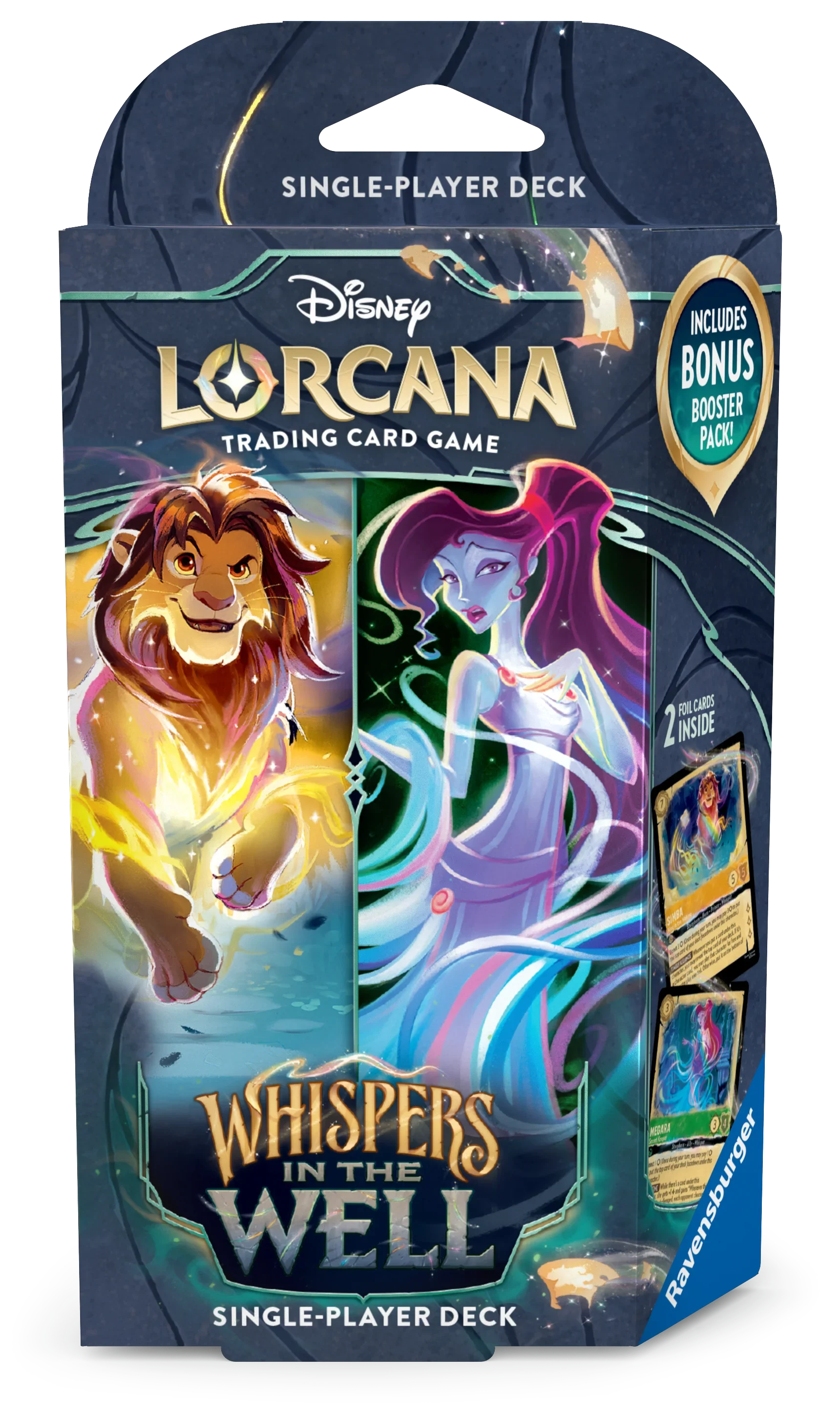 Disney Lorcana TCG: Whispers in the Well - Starter Deck - Simba and Meg