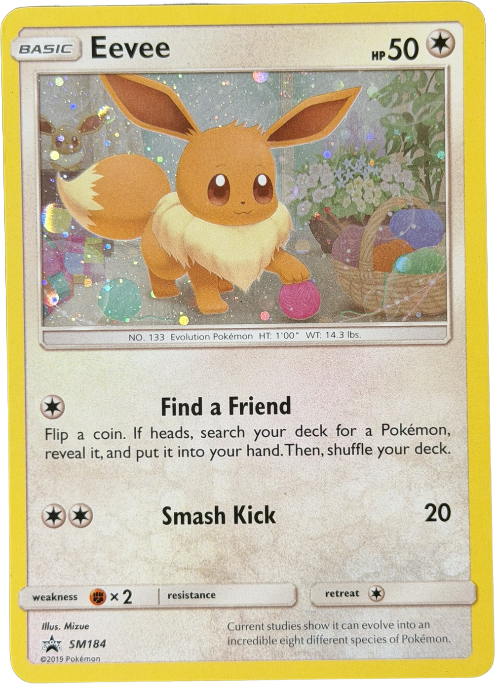 Eevee SM184 – Promo – Sun & Moon Promos – MP