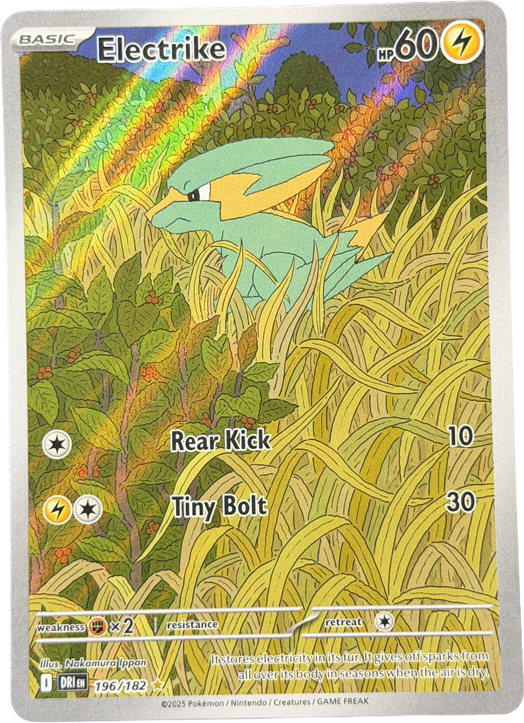 Electrike 196/182 – Illustration Rare – Destined Rivals – NM