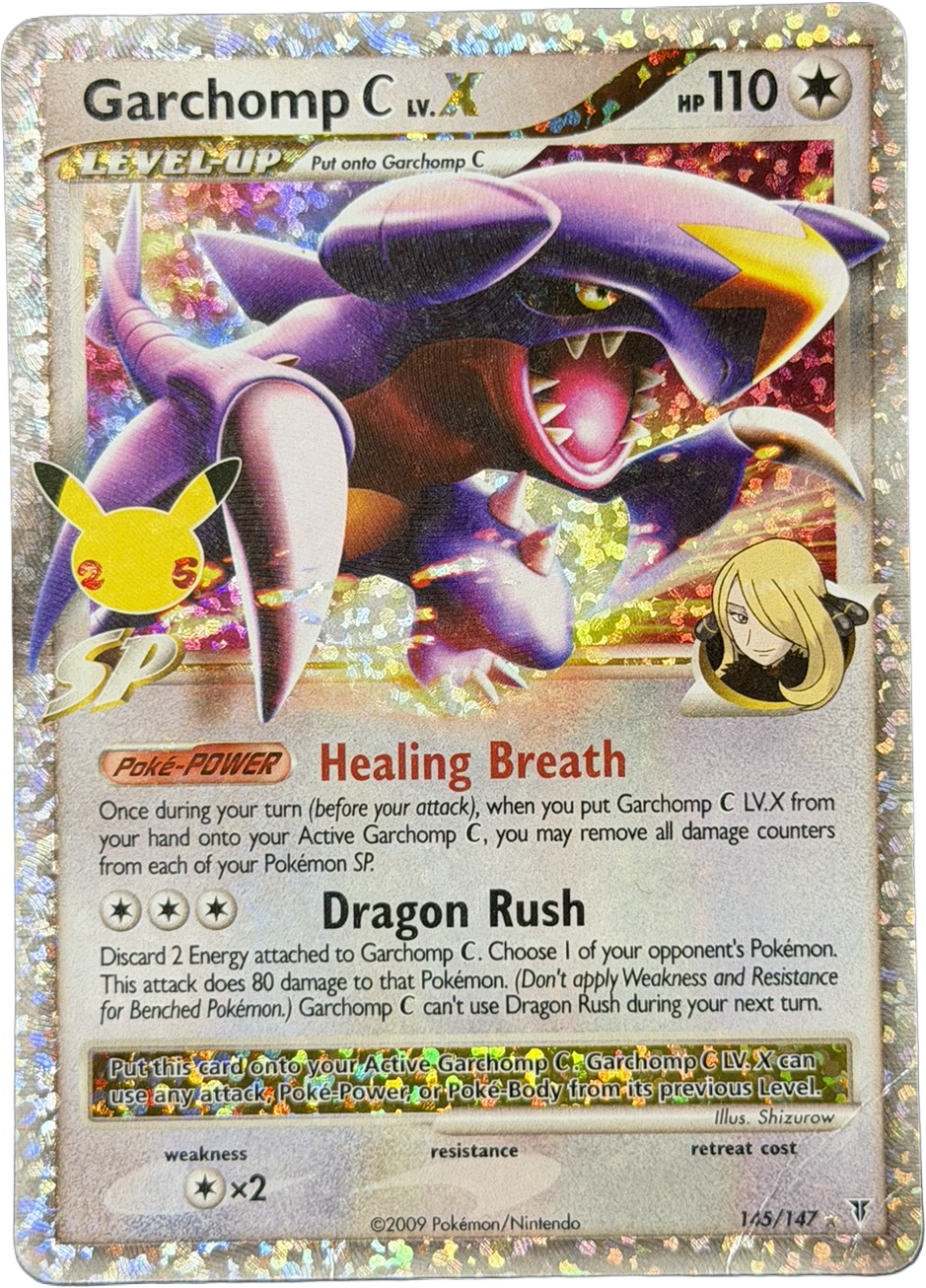 Garchomp C LV.X 145/147 – Classic Collection – Celebrations – MP