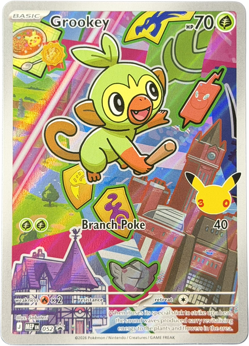 Grookey MEP052 – Promo – Mega Evolution Promos – NM