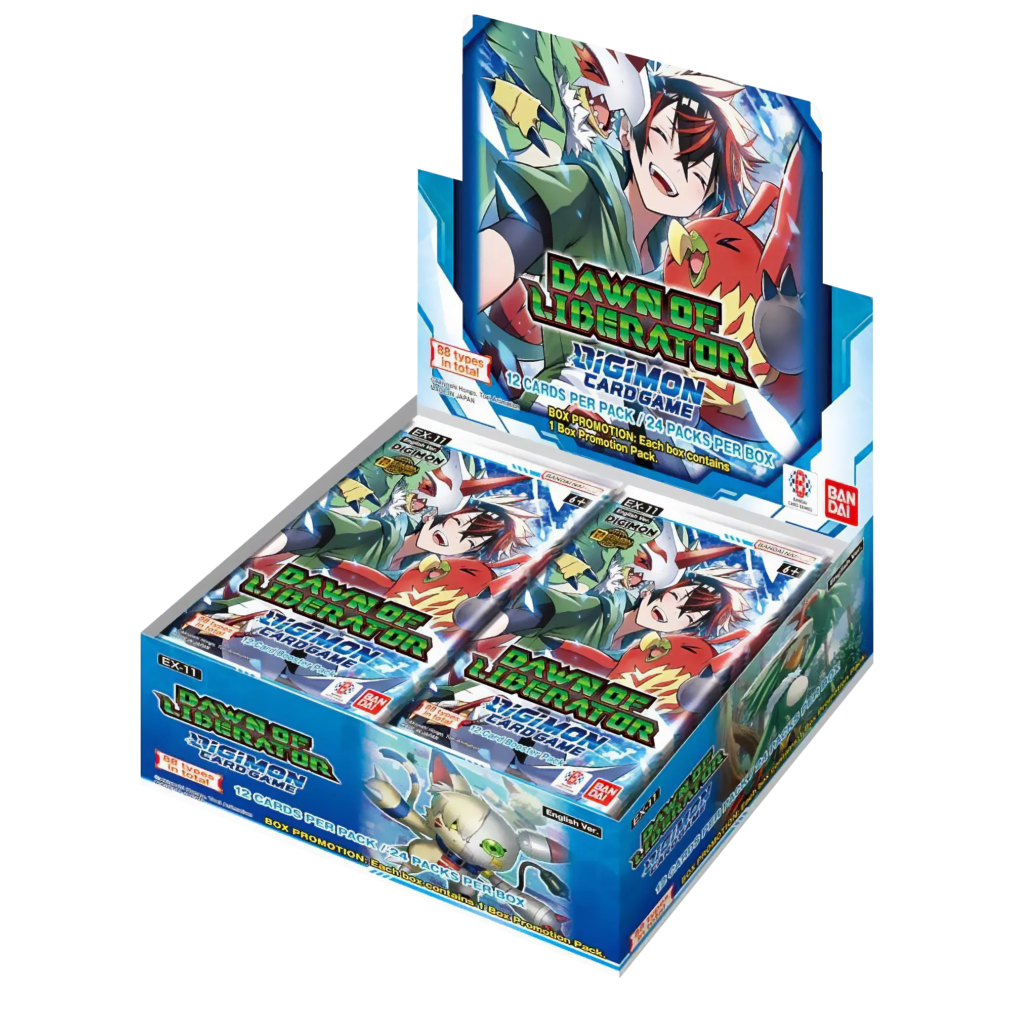 Digimon Card Game: Booster Box - Dawn Of Liberator