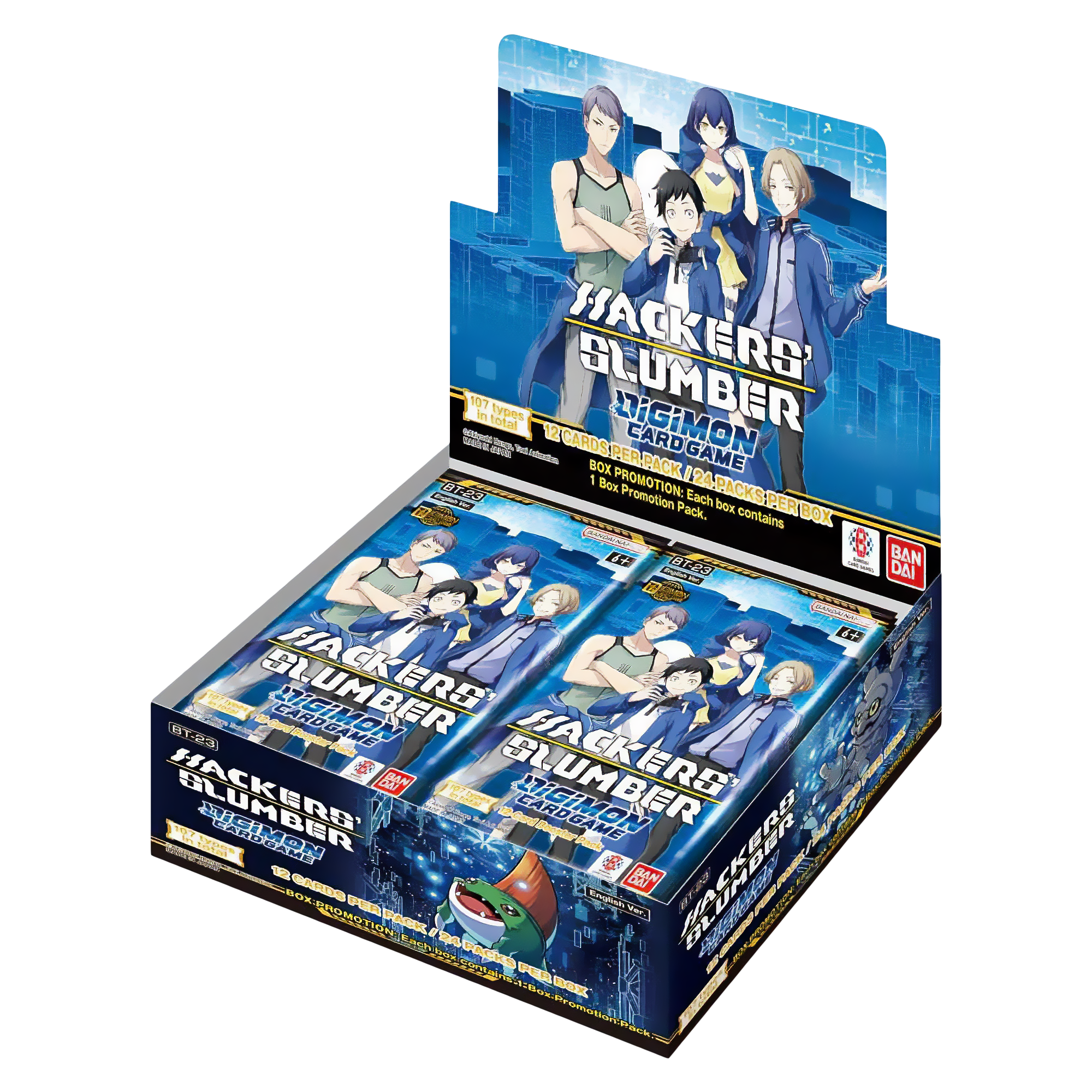 Digimon Card Game: Booster Box - Hacker's Slumber (BT-23)
