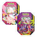 Pokémon TCG: Mega Moonlit Tin – Mega Gengar ex & Mega Clefable ex
