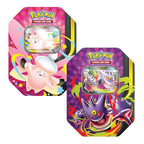 Pokémon TCG: Mega Moonlit Tin – Mega Gengar ex & Mega Clefable ex