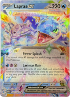 Lapras ex 032/142 – Double Rare – Stellar Crown – NM
