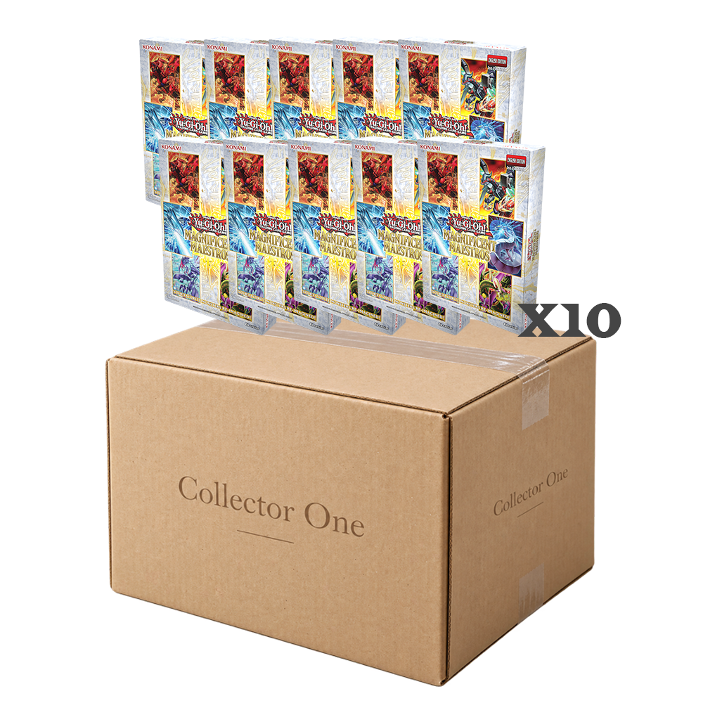 Yu-Gi-Oh! Magnificent Maestros Sealed Case – 10 Tuckboxes – English | Pre-Order