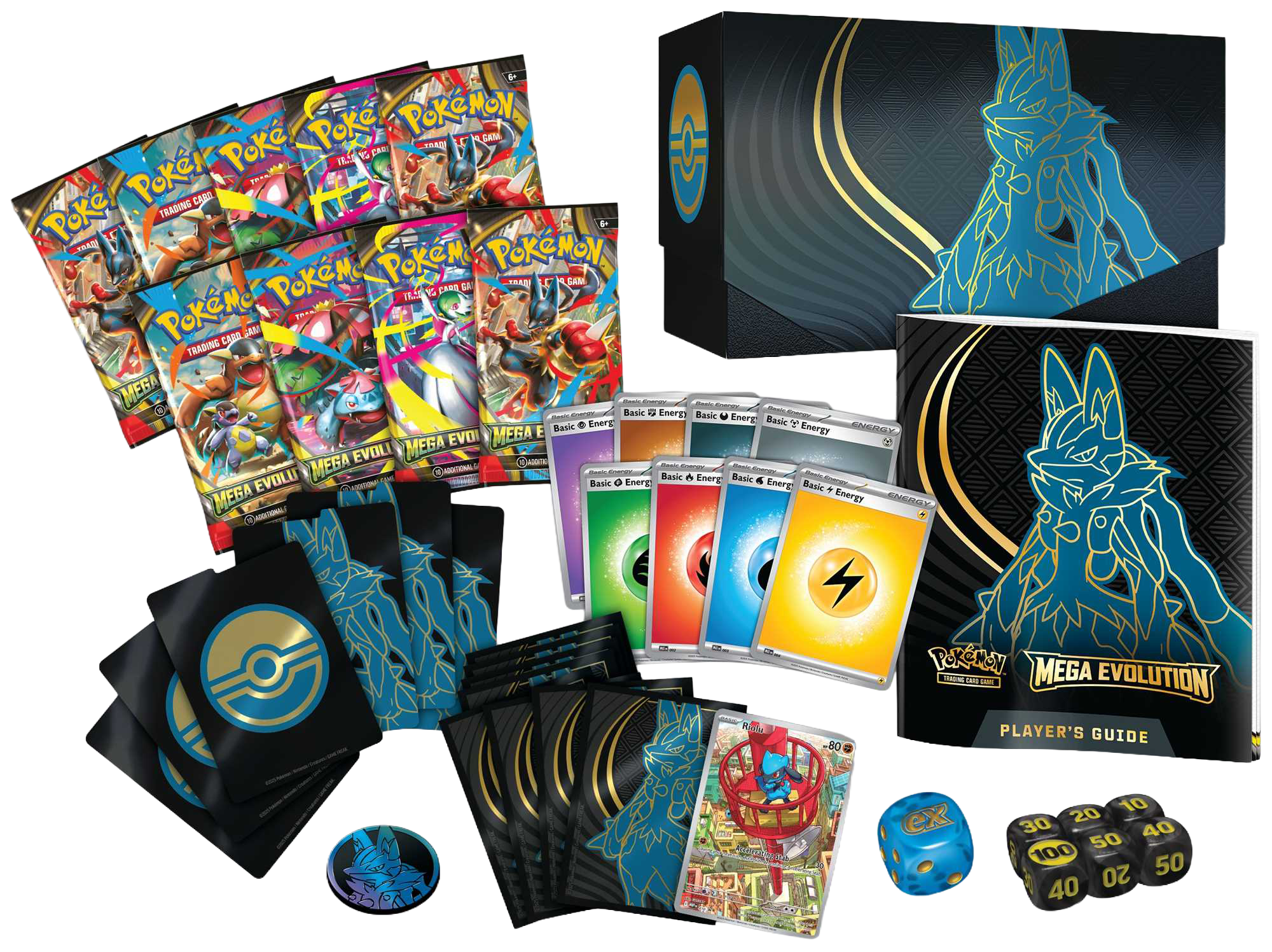 Pokémon TCG: Mega Evolution - Elite Trainer Box - Lucario