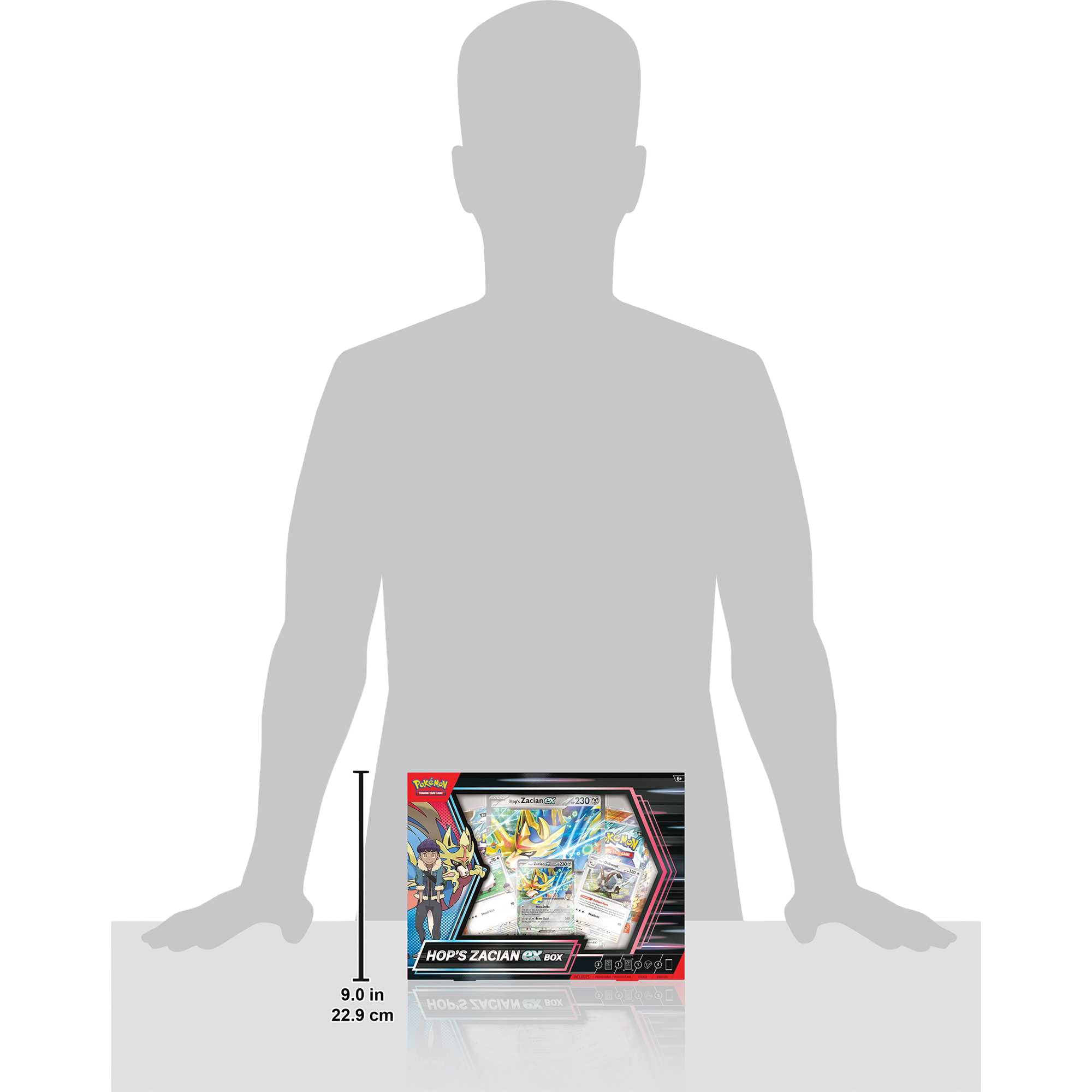 Pokemon TCG: Hop's Zacian ex Box