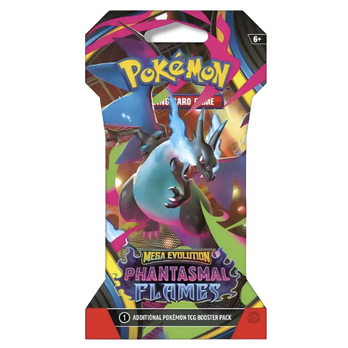 Pokémon TCG: Mega Evolution – Phantasmal Flames Sleeved Booster Pack