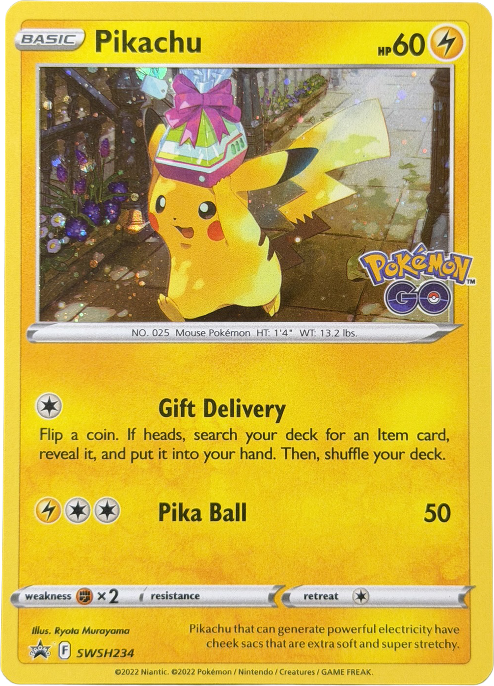Pikachu SWSH234 – Promo – Sword & Shield Promos – LP