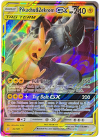Pikachu & Zekrom GX 33/181 – TAG TEAM GX Ultra Rare – Team Up – LP