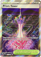 Prism Tower 111/086 – Ultra Rare (Full Art Trainer) – Chaos Rising – NM