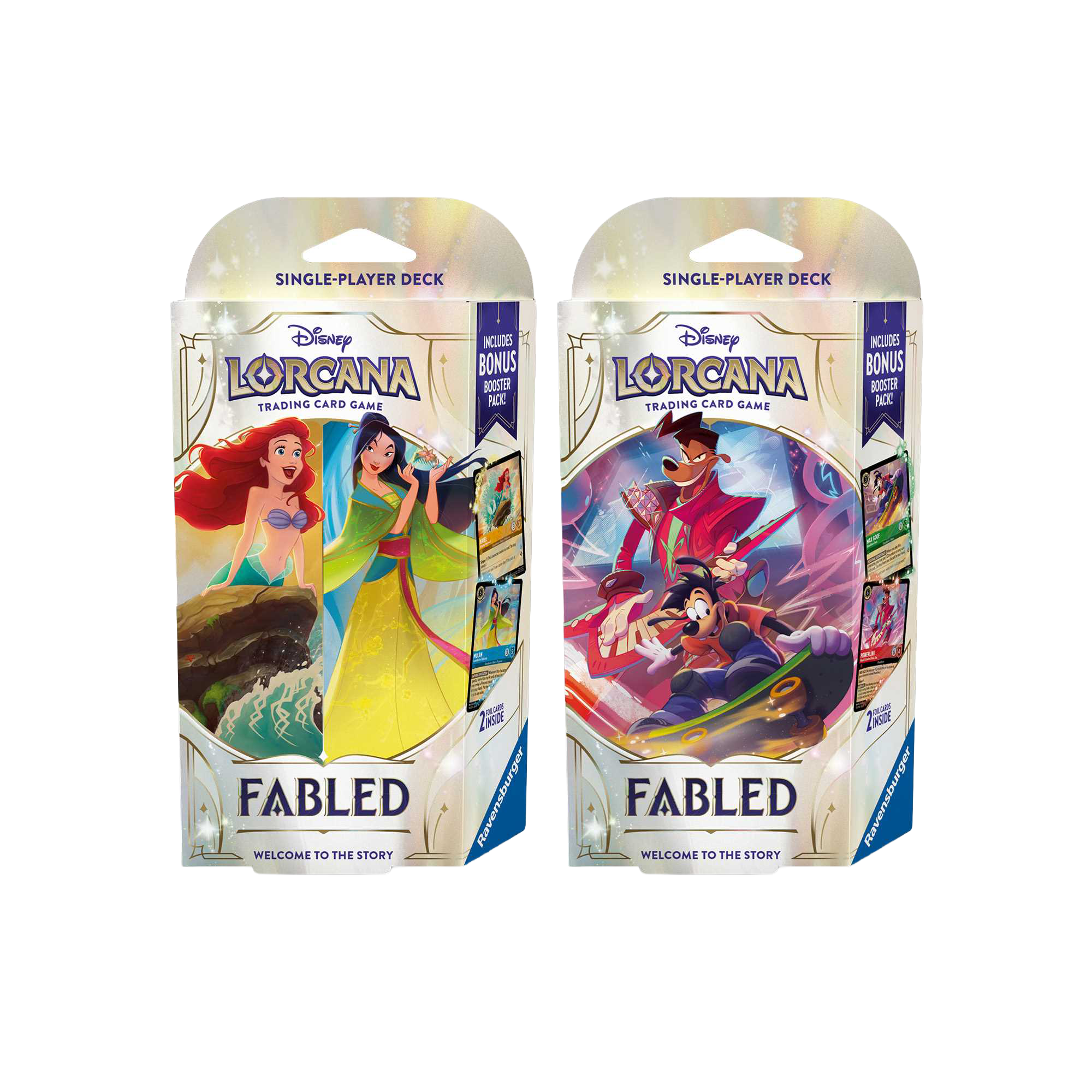 Disney Lorcana Trading Card Game - Fabled Starter Deck