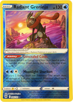 Radiant Greninja 046/189 – Radiant Rare – Astral Radiance – NM