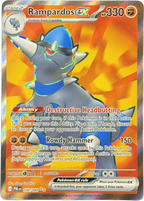 Rampardos ex 100/084 – Ultra Rare (Full Art) – Pitch Black – NM