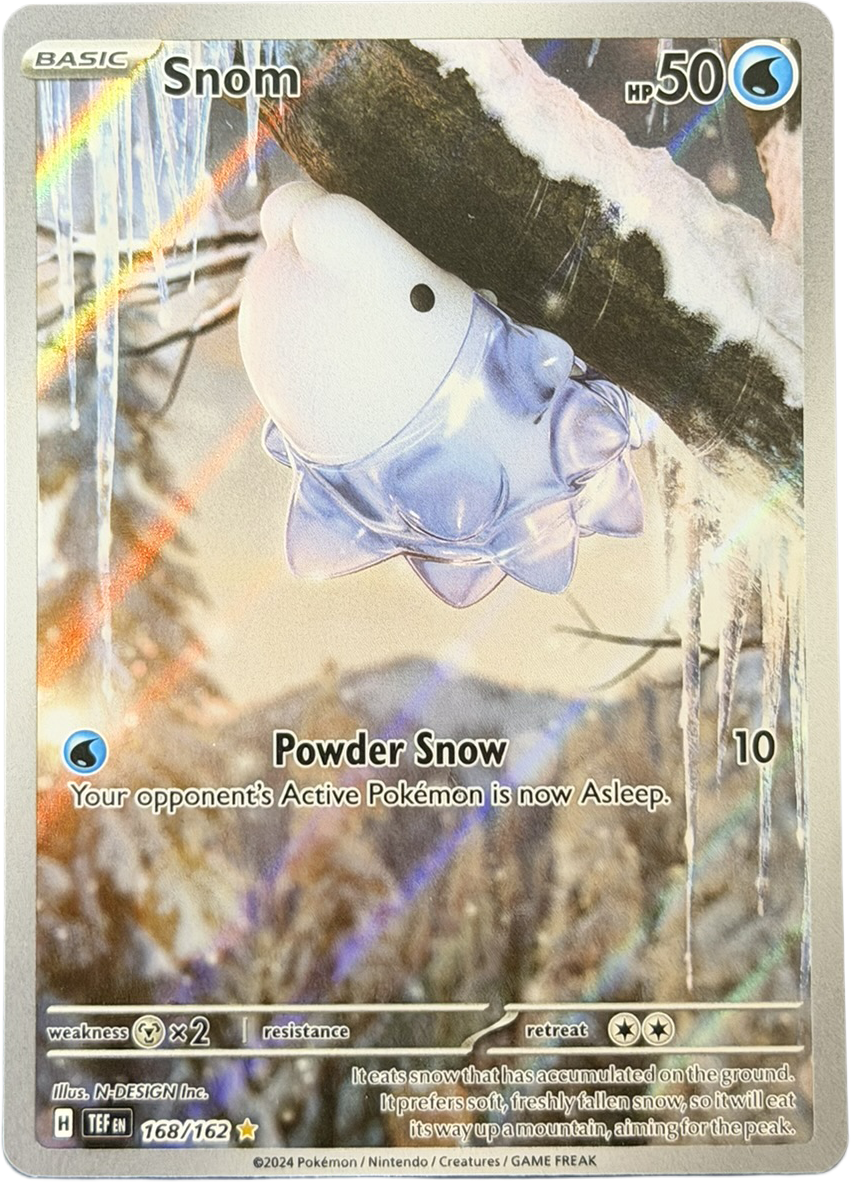 Snom 168/162 – Illustration Rare – Temporal Forces – NM