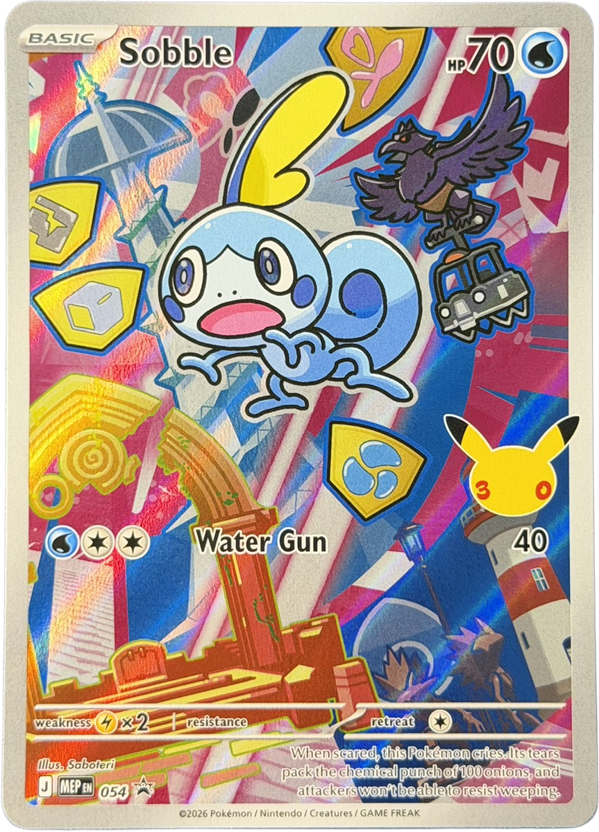 Sobble MEP054 – Promo – Mega Evolution Promos – NM