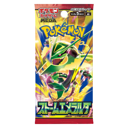 Pokémon TCG: Storm Emeralda (M6) Japanese Booster Box – 30 Packs