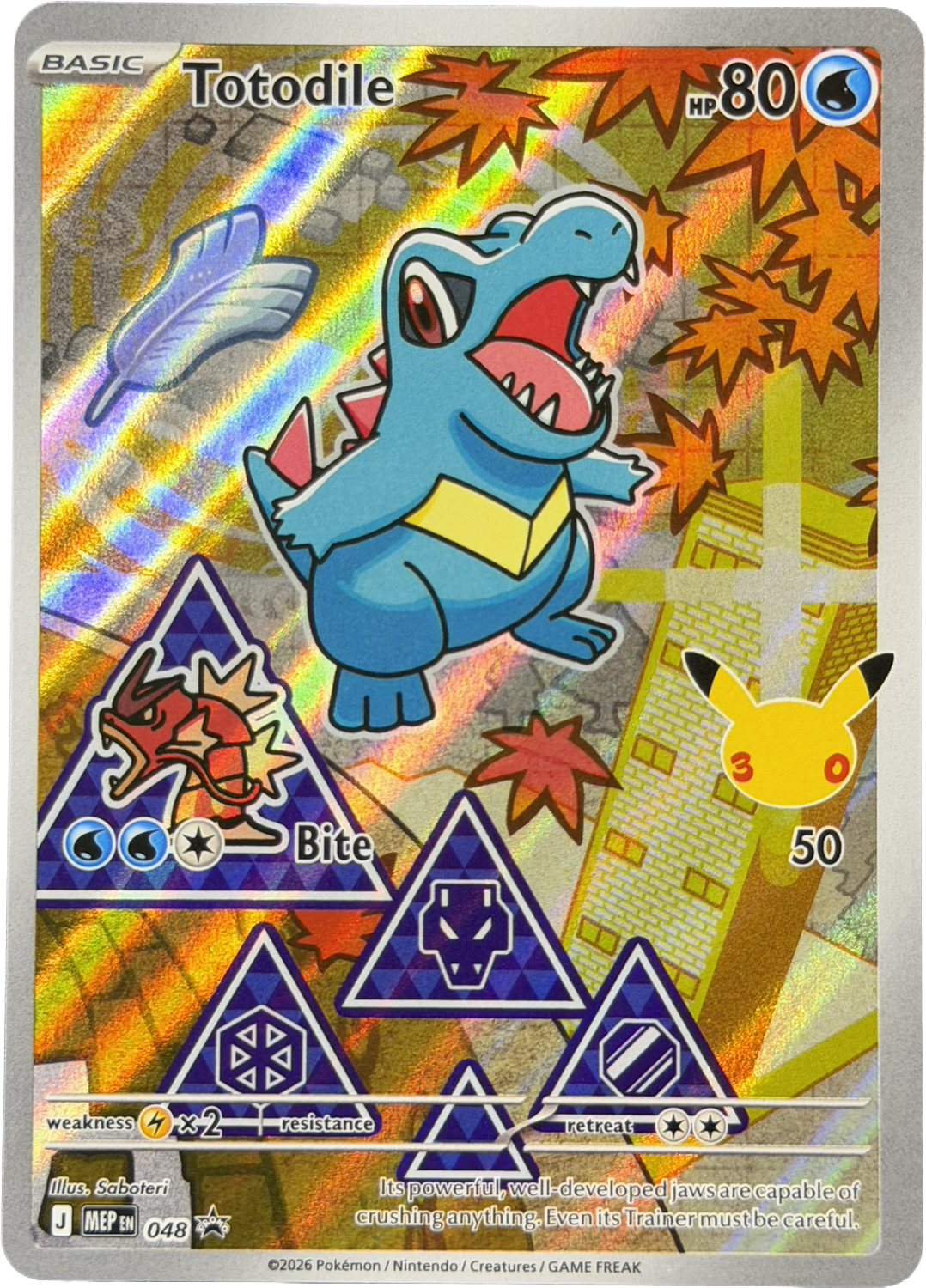 Totodile MEP048 – Promo – Mega Evolution Promos – NM