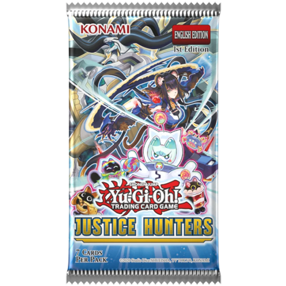 Yu-Gi-Oh! TCG: Justice Hunters - Single Booster Pack