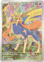 Zacian 100/094 – Illustration Rare – Phantasmal Flames – NM