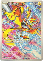 Zeraora 151/142 – Illustration Rare – Stellar Crown – LP