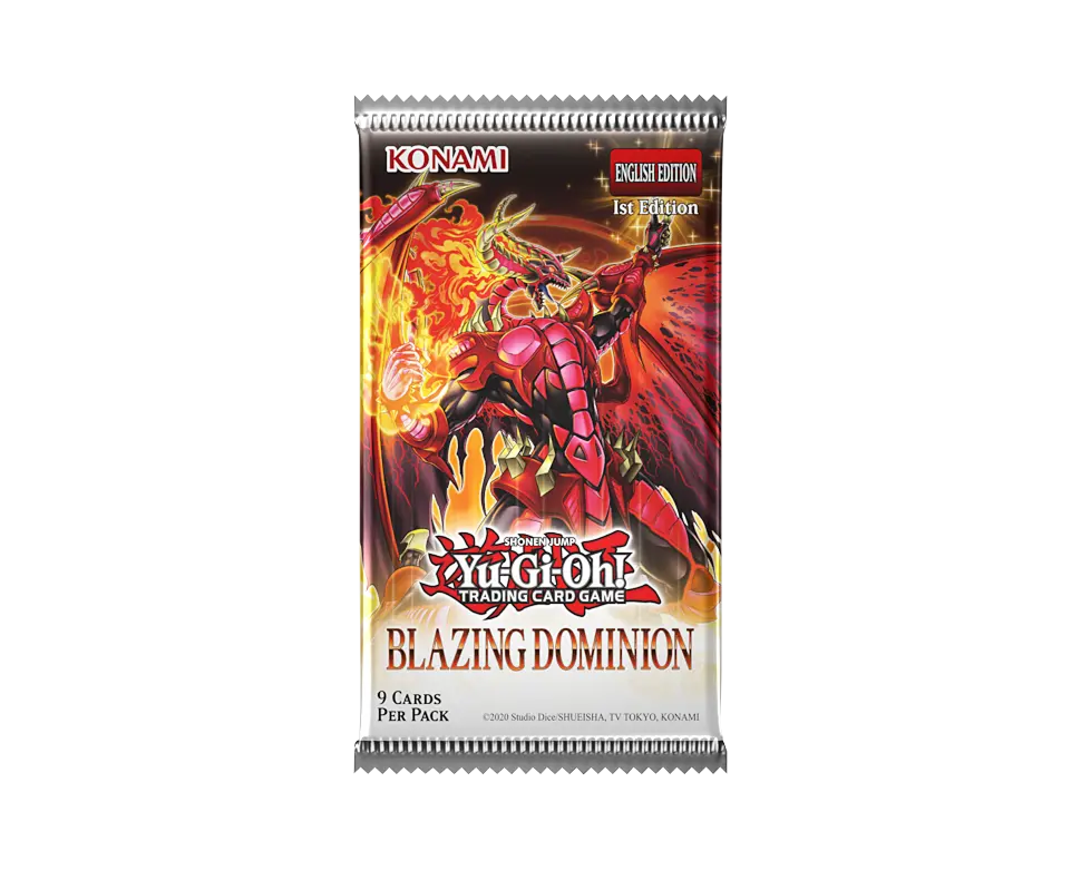 Yu-Gi-Oh! TCG: Blazing Dominion - Single Booster Pack
