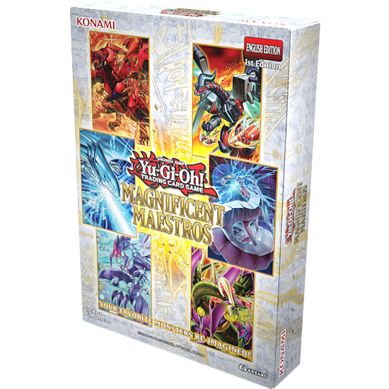 Yu-Gi-Oh! Magnificent Maestros Sealed Case – 10 Tuckboxes – English | Pre-Order