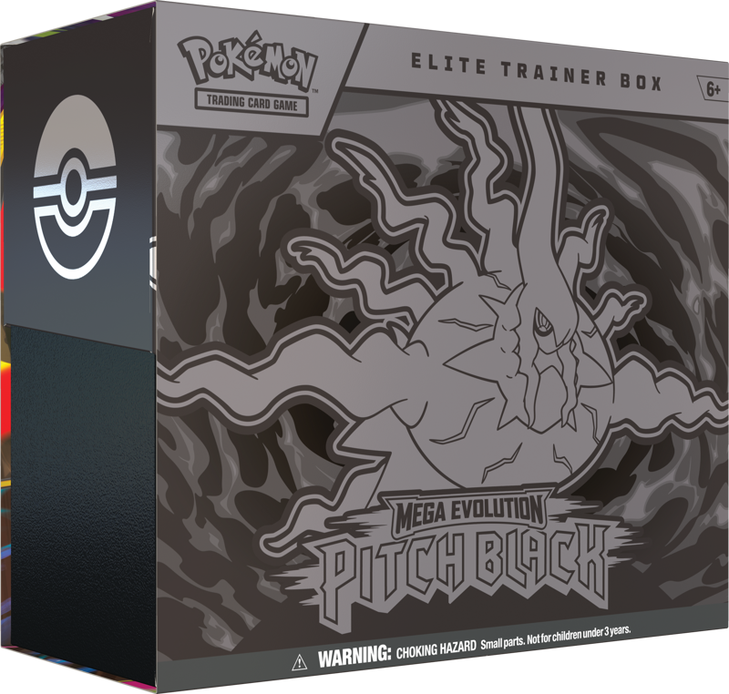 Pokémon TCG: Mega Evolution – Pitch Black Elite Trainer Box (ETB)